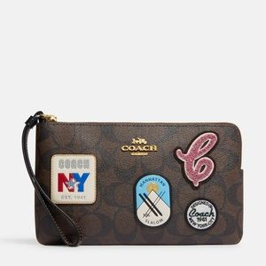 Coach Large Wristlet
